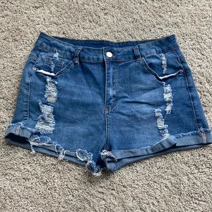 Pudr Jean Shorts (Women’s XL)